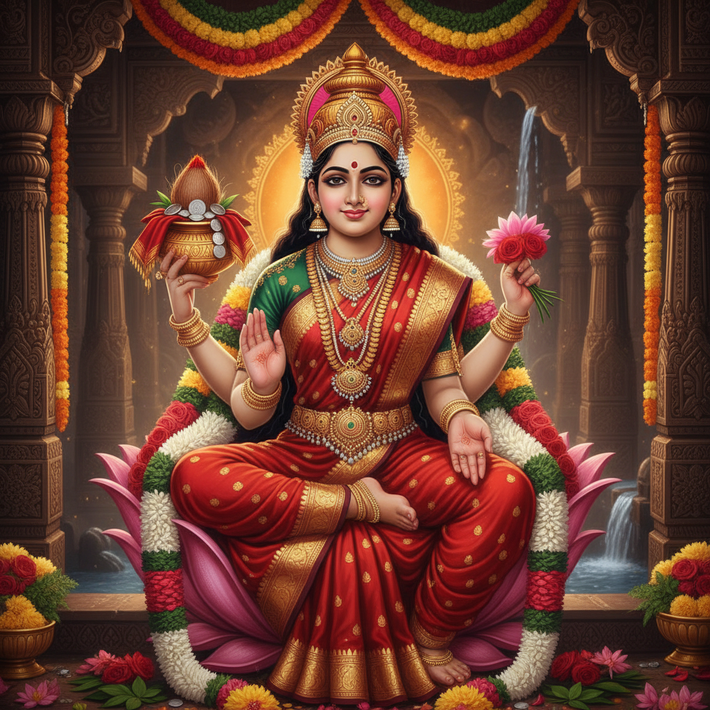 Lakshmi Ashtottara — Complete 108 Names of Goddess Lakshmi for Wealth & Prosperity